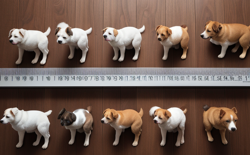 A person measuring a golden retriever from nose to tail with a tape measure next to a diagram showing proper crate sizing