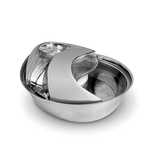 Pioneer Pet Raindrop Stainless Steel Fountain