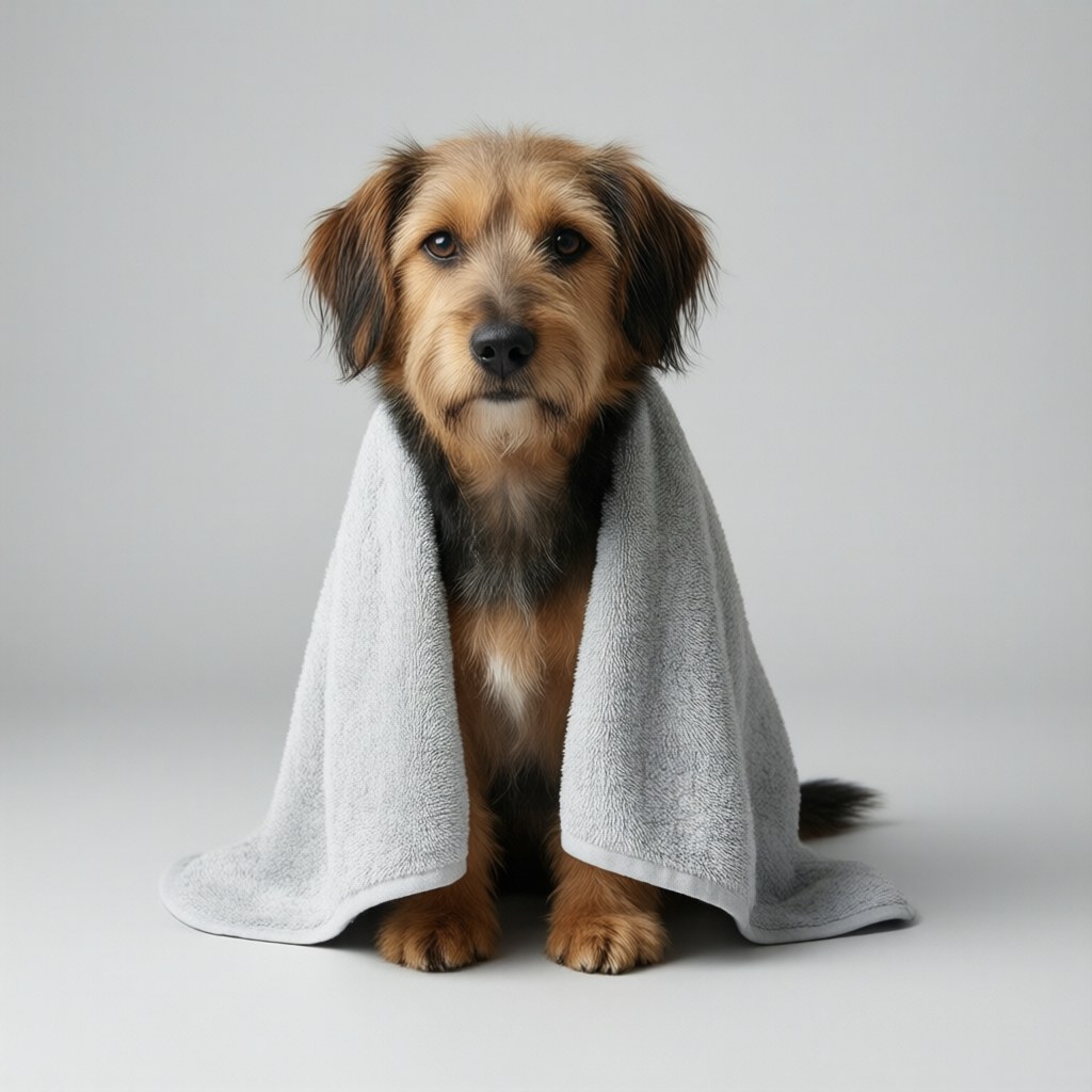 The Snuggly Dog Bathrobe Towel