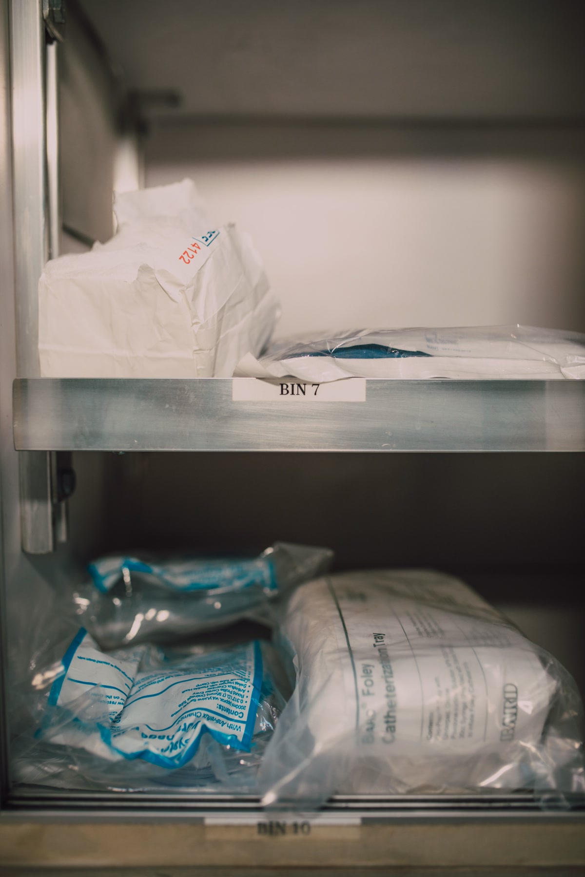 A prepared car emergency kit with both human and dog supplies organized in a bin