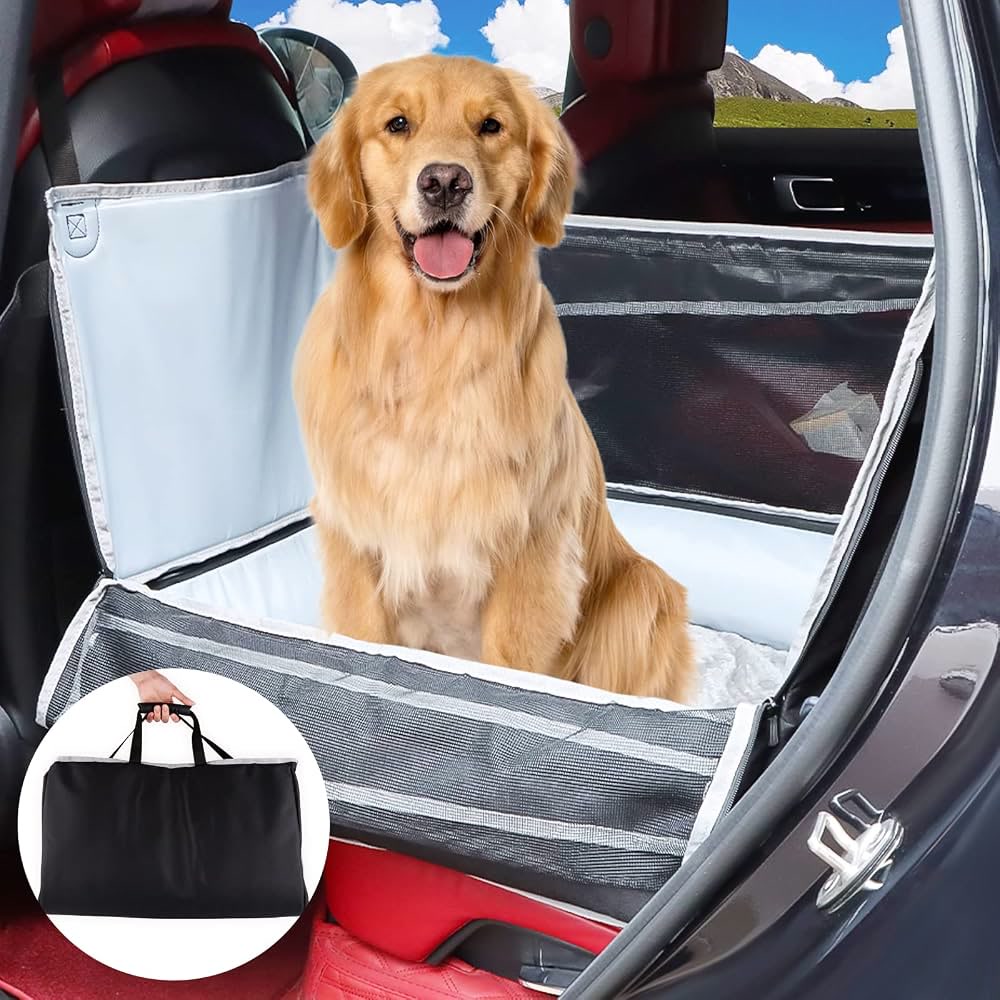 Dog car safety restraint seatbelt attachment product