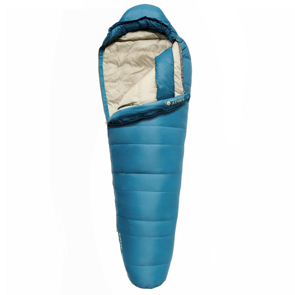 Kelty Cosmic 20 down sleeping bag in mummy shape