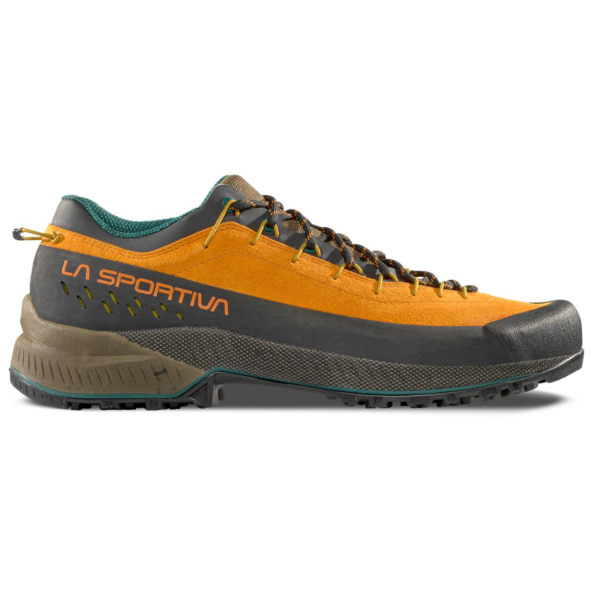 La Sportiva TX4 EVO approach shoe with Vibram MegaGrip sole and rubber toe cap