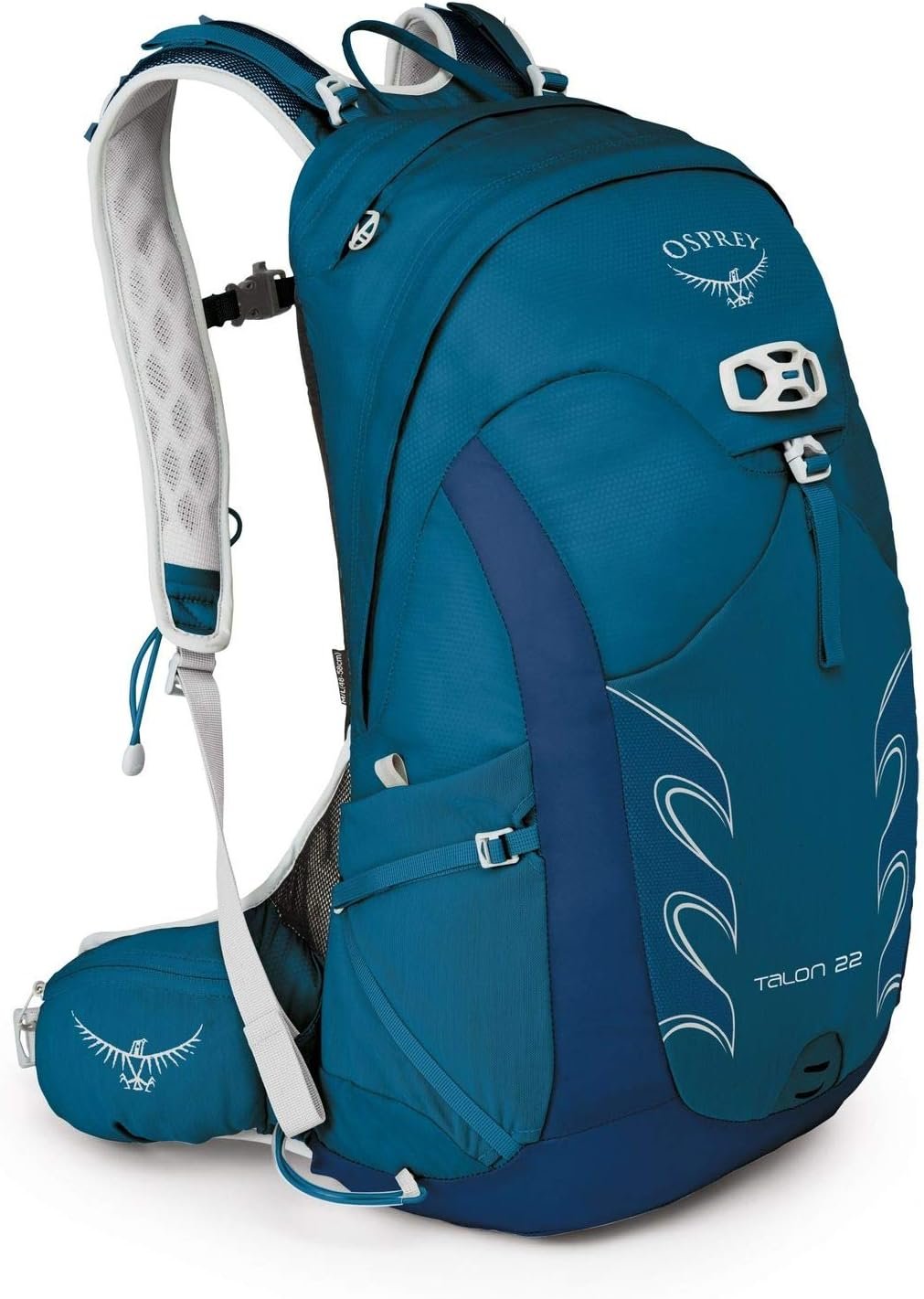 Osprey Talon 22 daypack with AirScape back panel and BioStretch hip belt