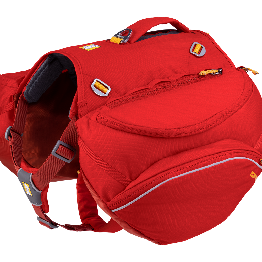Ruffwear Palisades Pack multi-day dog backpack with removable saddlebags