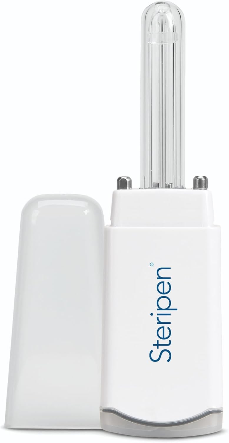 Close-up of a hollow fiber membrane water filter showing the internal filtration structure