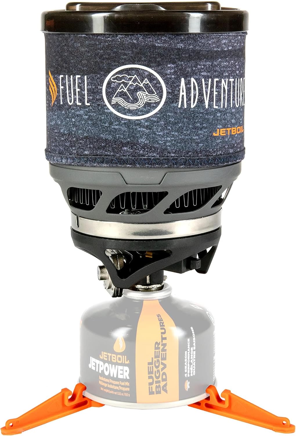 Jetboil MiniMo integrated stove system with pot